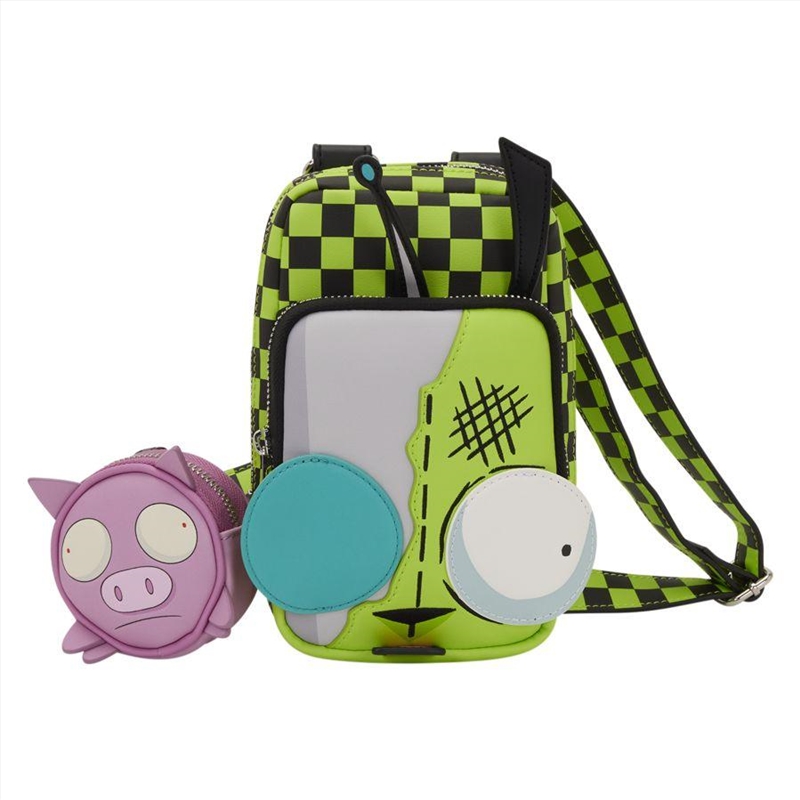 Loungefly Invader Zim – Gir Cellphone Crossbody Bag/Product Detail/Bags