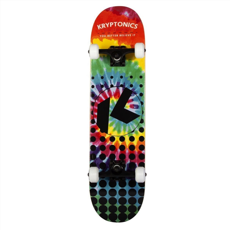 Bravo Sports Kryptonics KR31 Star Series Skateboard - Rainbow Dot/Product Detail/Sport & Outdoor