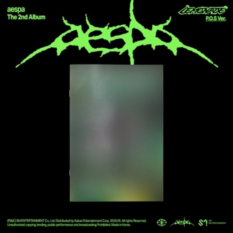 Aespa - 2nd Album [Lemonade] (P.O.S Ver.)/Product Detail/World