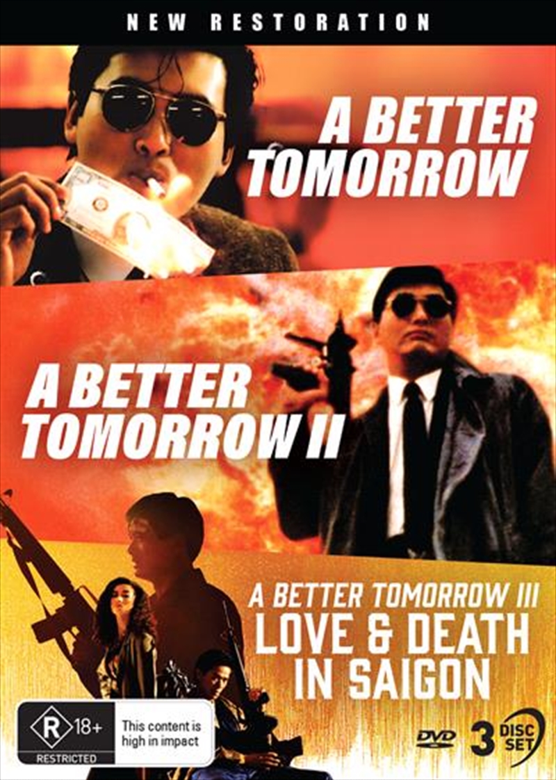 A Better Tomorrow Trilogy  New Restoration/Product Detail/Action