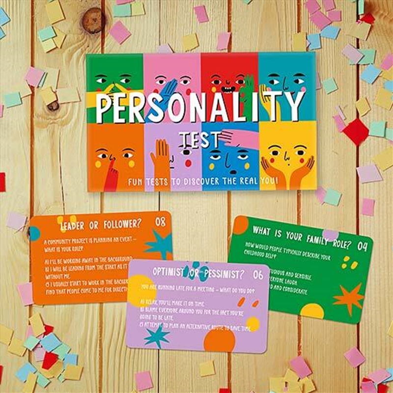 Personality Test Cards/Product Detail/Card Games