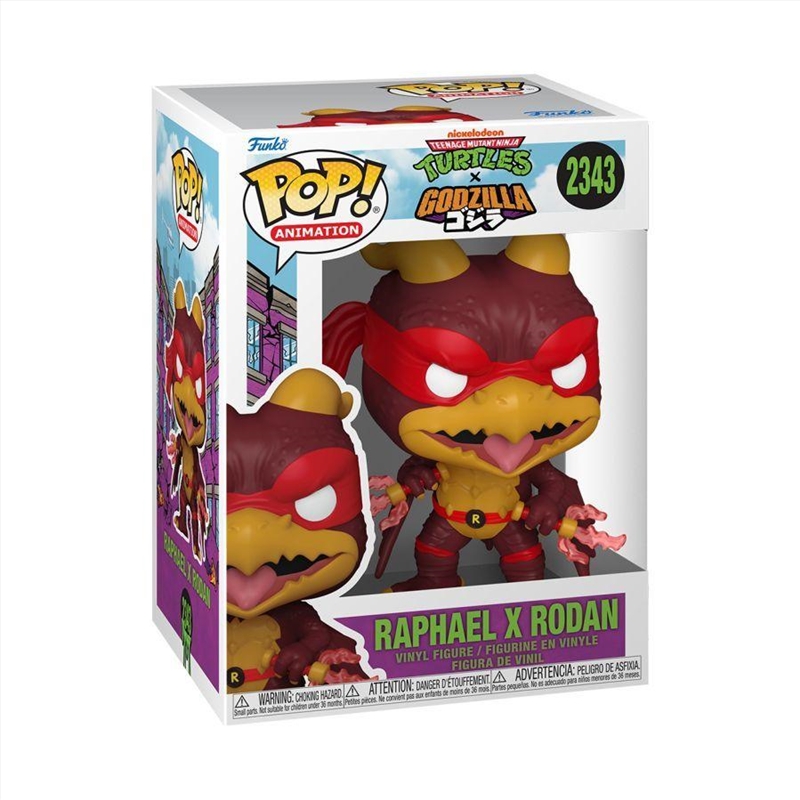 Teenage Mutant Ninja Turtles X Godzilla – Raphael X Rodan Pop! Vinyl/Product Detail/TV