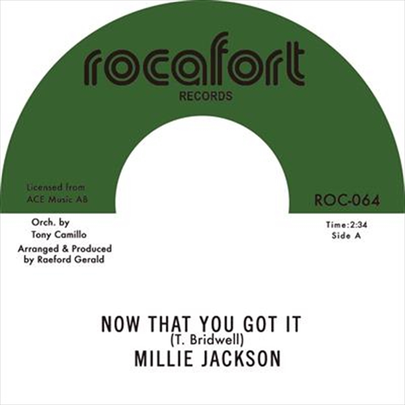 Now That You Got It" B/W "Hypocrisy Alternative Version/Product Detail/R&B