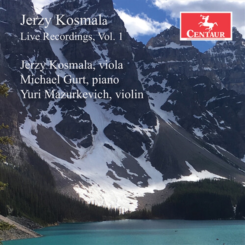 Jerzy Kosmala Live Recordings Vol. 1/Product Detail/Classical