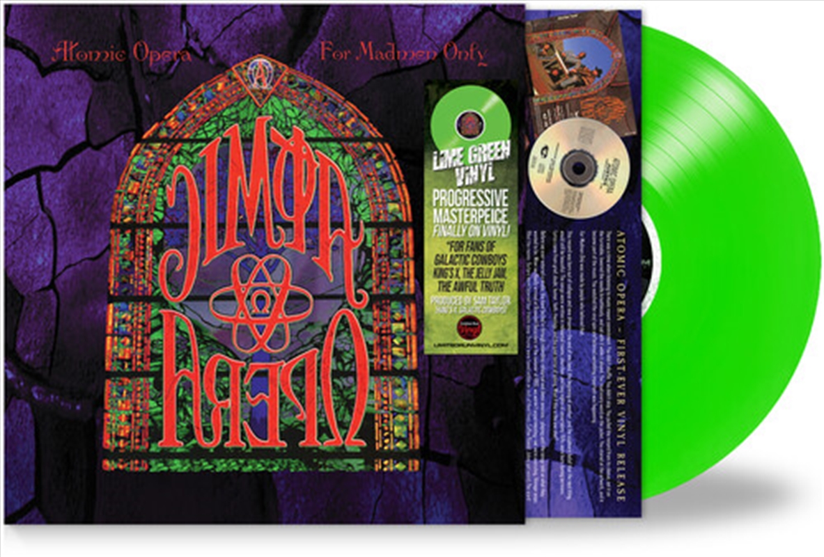 For Madmen Only - Green Vinyl/Product Detail/Rock/Pop