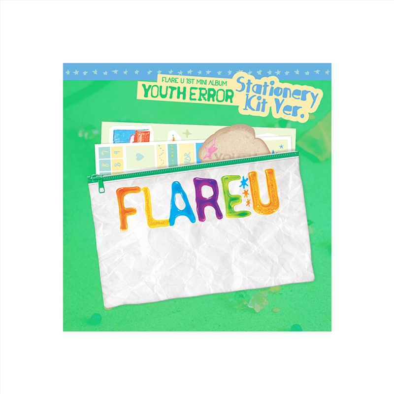 Flare U - Youth Error 1st Mini Album Weverse Shop Gift Stationery Kit Ver/Product Detail/KPOP Merch