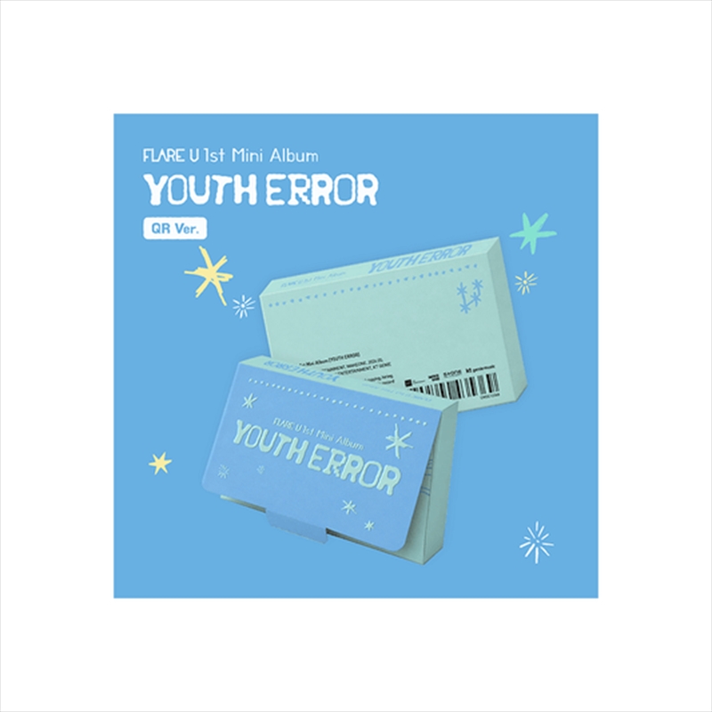 Flare U - Youth Error 1st Mini Album Weverse Shop Gift Qr Ver/Product Detail/World