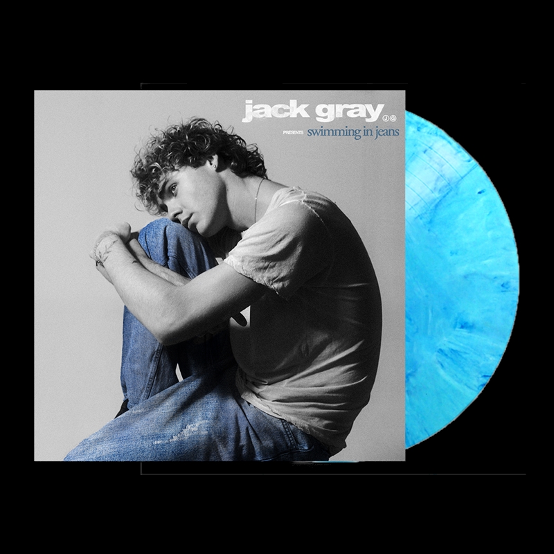 Swimming In Jeans - Marbled Wavy Blue Vinyl/Product Detail/Alternative