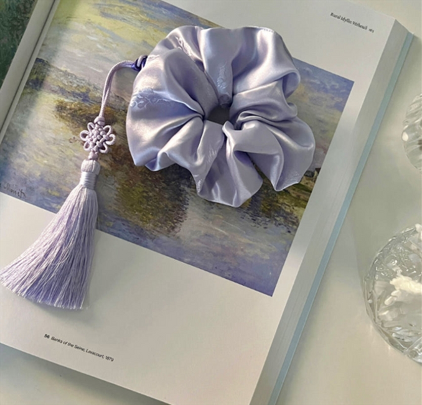 Bts Arirang Concert Fan-Look Norigae Set Scrunchie (Light Purple)/Product Detail/KPOP Merch