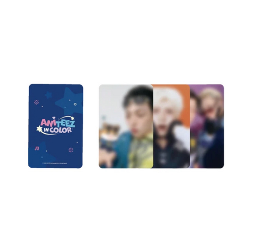 Ateez - Aniteez In Color Pop Up Official Md Random Trading Card/Product Detail/KPOP Merch