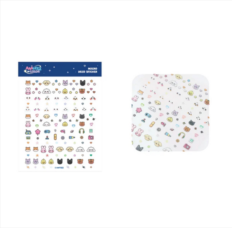 Ateez - Aniteez In Color Pop Up Official Md Micro Deco Sticker/Product Detail/KPOP Merch