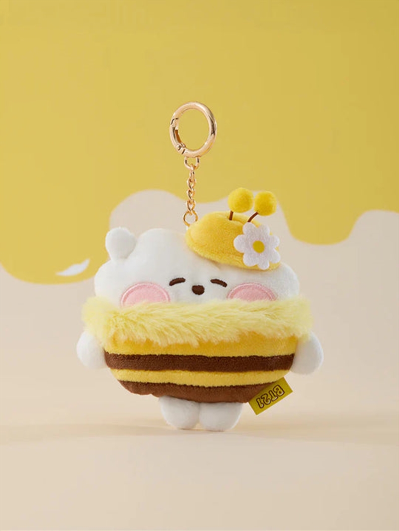 Bt21 - Minini Honeybee Plush Tape Measure Keyring Rj/Product Detail/KPOP Merch