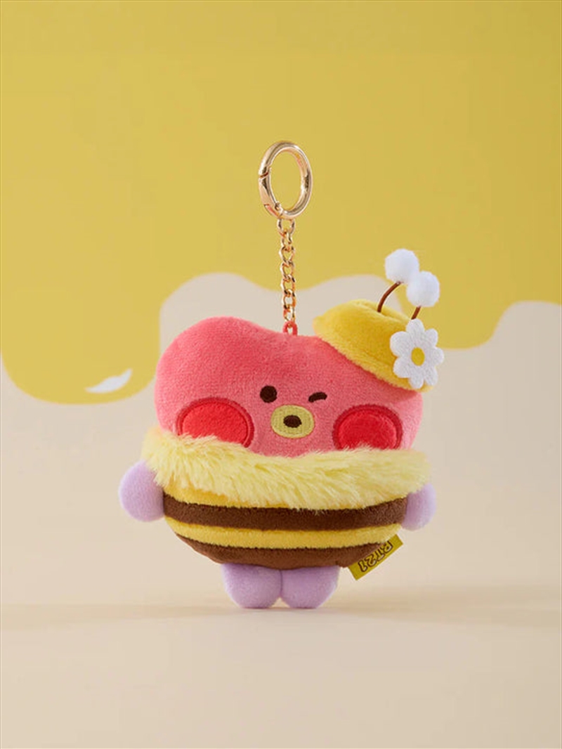 Bt21 - Minini Honeybee Plush Tape Measure Keyring Tata/Product Detail/KPOP Merch