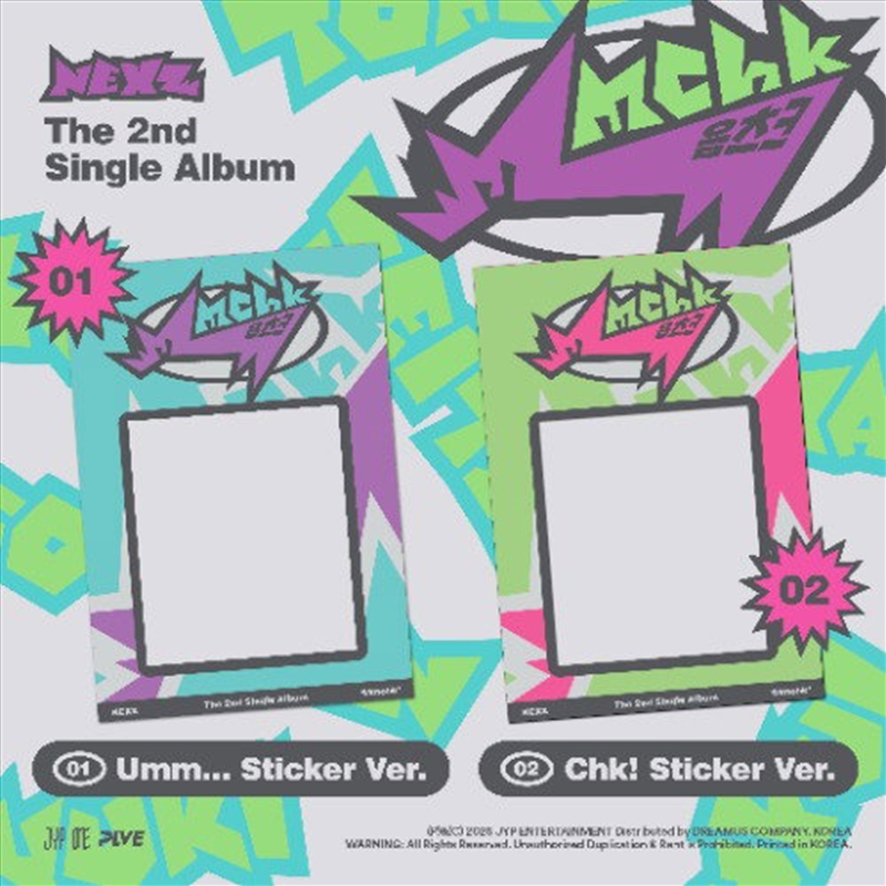 2nd Single Album Mmchk Sticker Ver. (RANDOM)/Product Detail/World