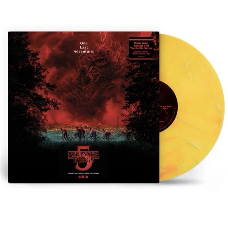 Stranger Things 5 - Limited Yellow 140g LP/Product Detail/Soundtrack