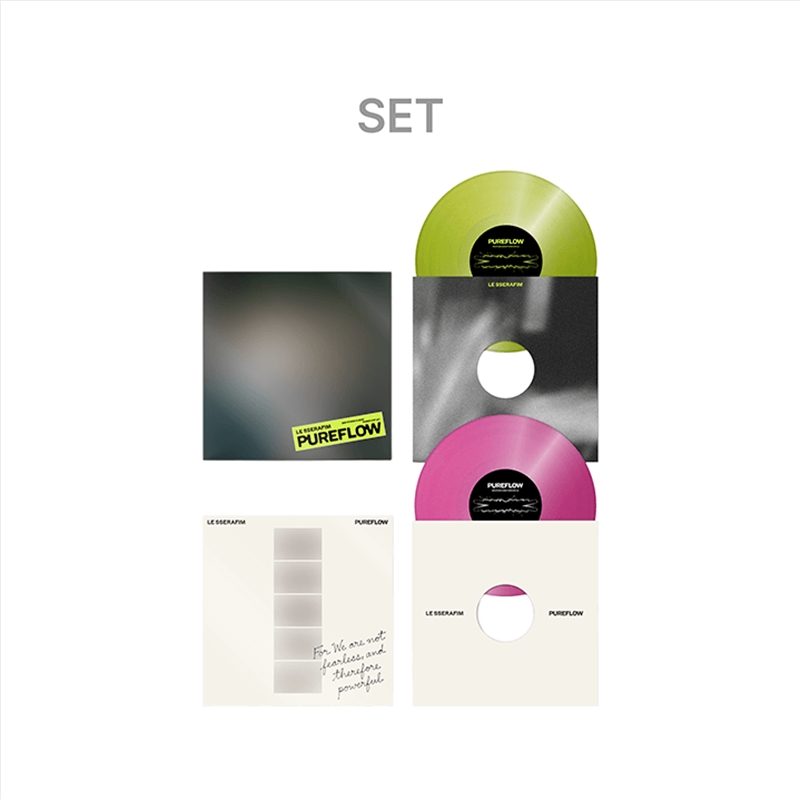 Le Sserafim - Pureflow 2nd Album Vinyl Set/Product Detail/World