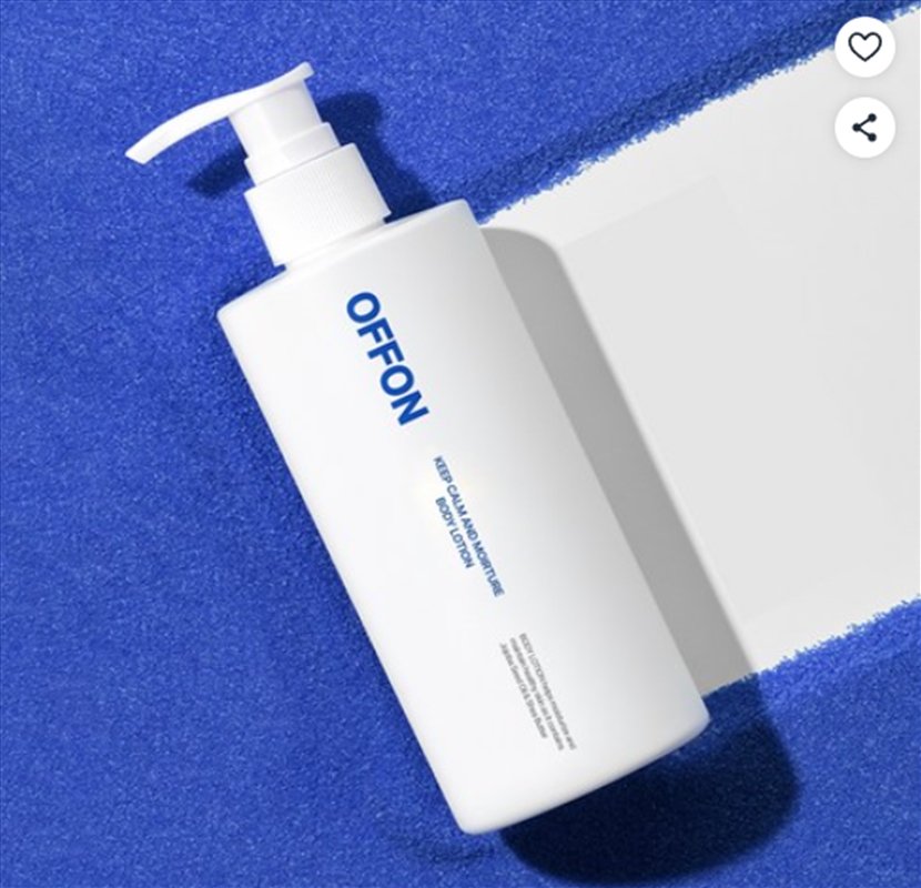 [Ateez Yeosang Pick] Offon Keep Calm Moisture Body Lotion/Product Detail/KPOP Merch