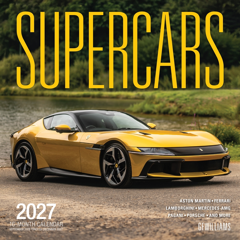 Supercars 2027/Product Detail/Calendars & Diaries
