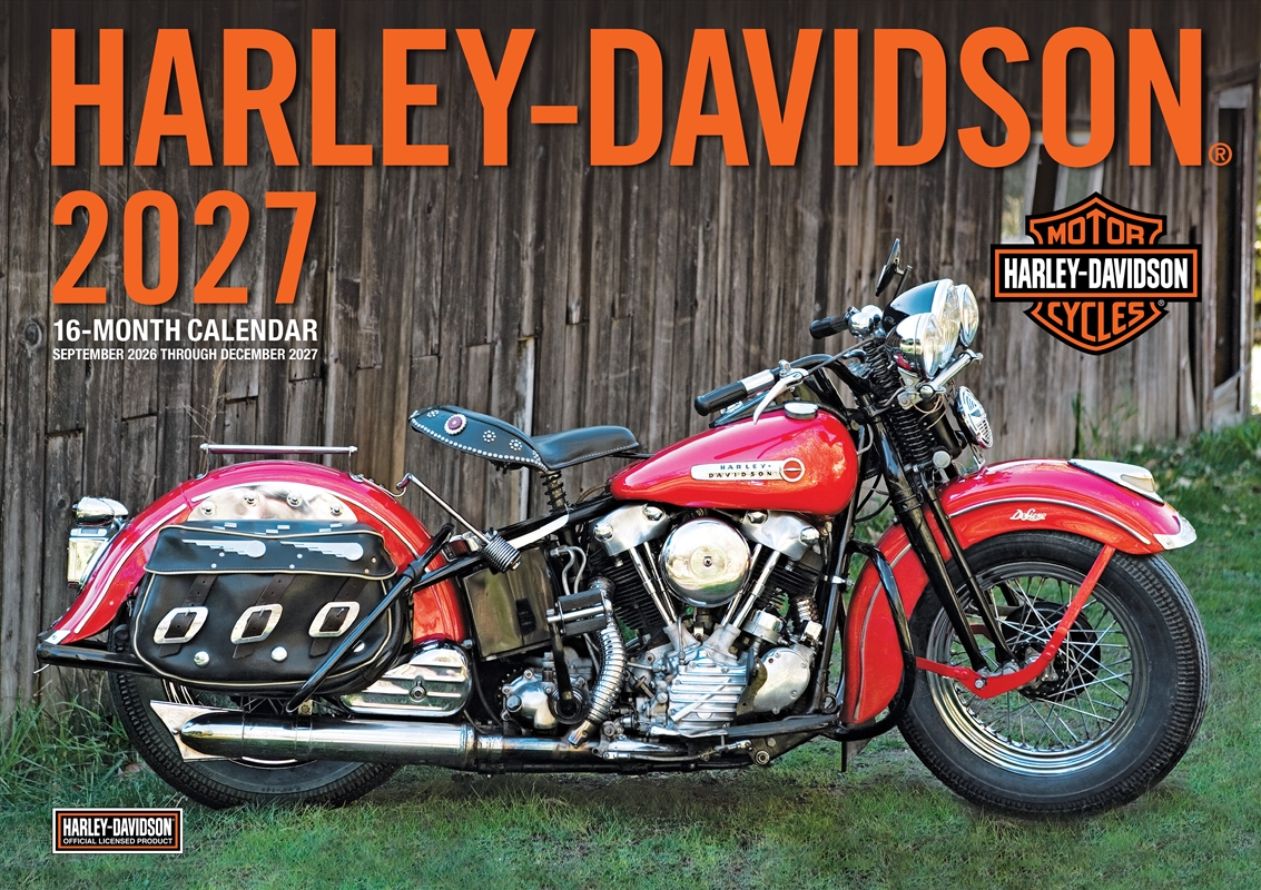 Harley-Davidson 2027 17X12/Product Detail/Calendars & Diaries