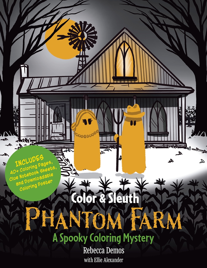 Color & Sleuth: Phantom Farm/Product Detail/Kids Colouring