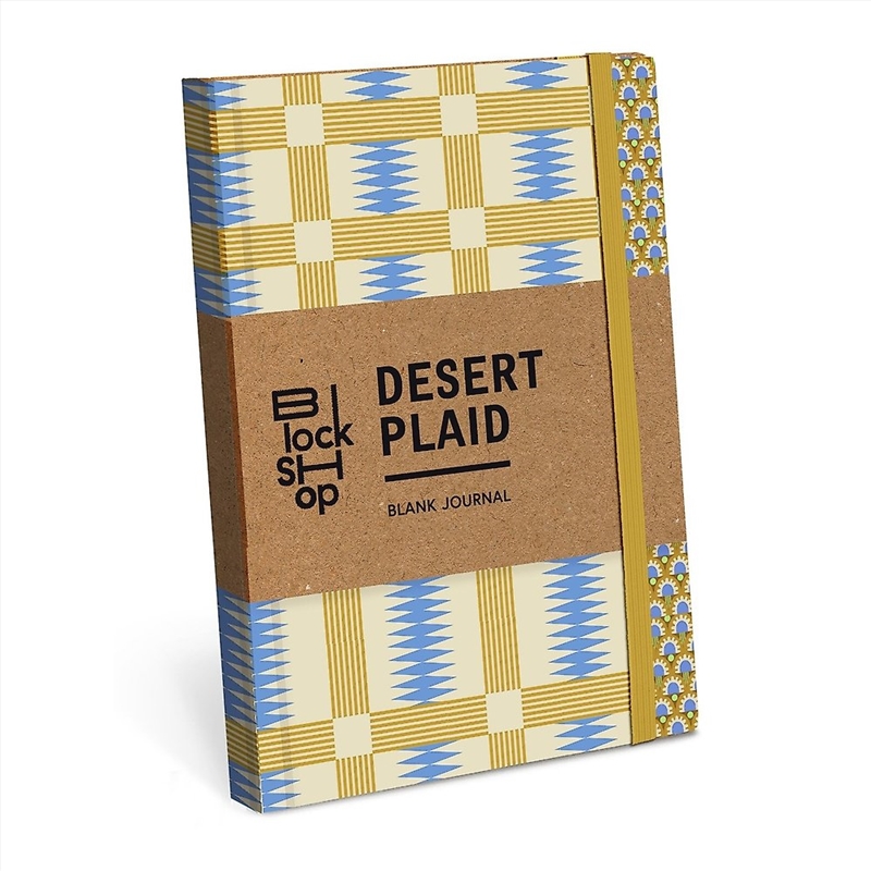 From The Block Shop Studio: Desert Plaid Journal/Product Detail/Notebooks & Journals