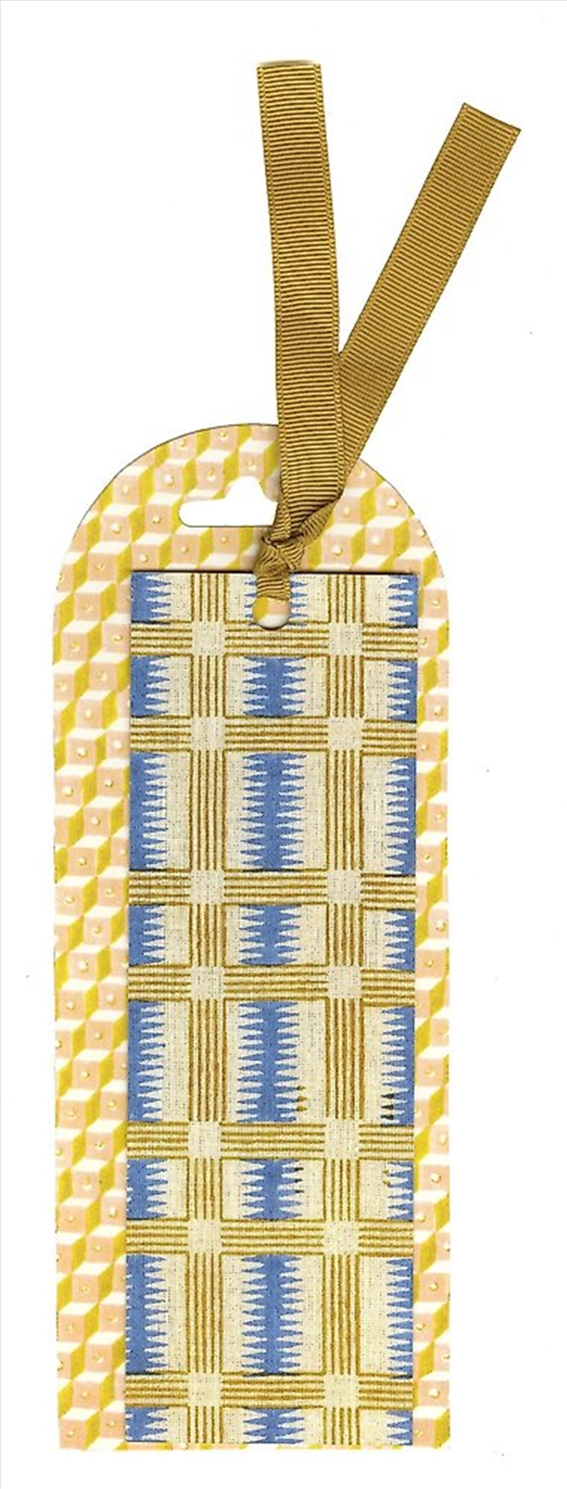 From the Block Shop Studio: Desert Plaid Bookmark/Product Detail/Stationery