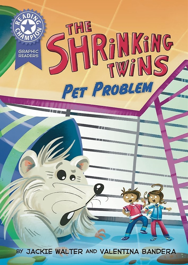 Reading Champion: Graphics: The Shrinking Twins: Pet Problem/Product Detail/Childrens Fiction Books