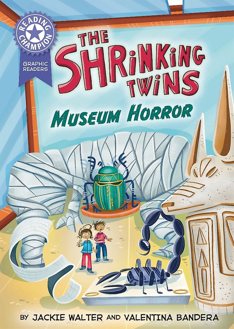 Reading Champion: Graphics: The Shrinking Twins: Museum Horror/Product Detail/Childrens Fiction Books