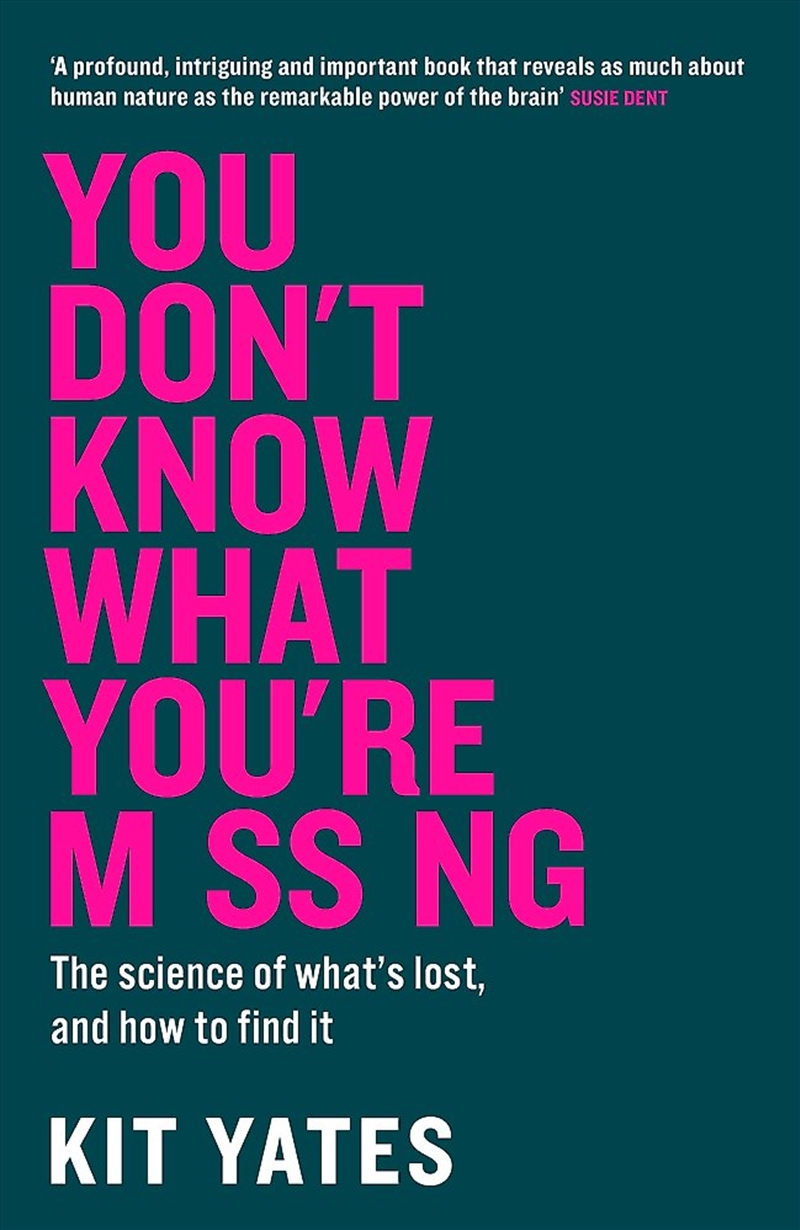 You Don't Know What You're Missing/Product Detail/Psychology