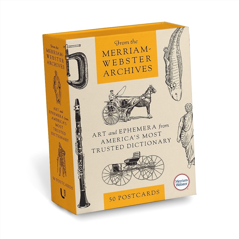 From the Merriam-Webster Archives: 50 Postcards/Product Detail/Stationery