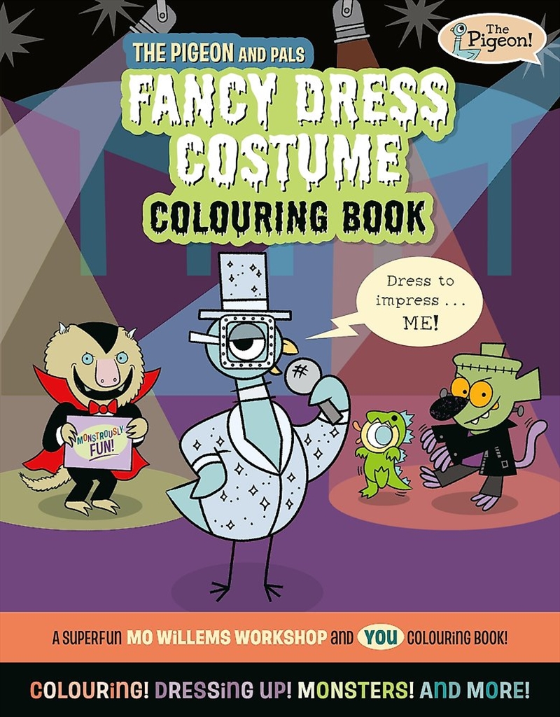 The Pigeon And Pals Fancy Dress Costume Colouring Book/Product Detail/Kids Colouring