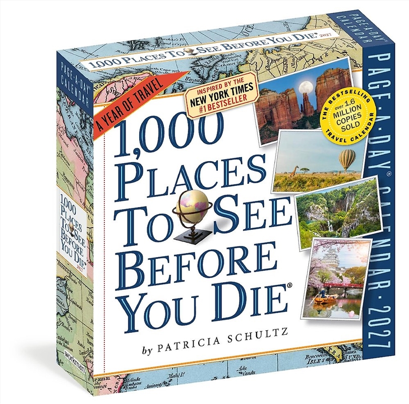1,000 Places To See Before You Die Page-A-Day Calendar 2027/Product Detail/Calendars & Diaries