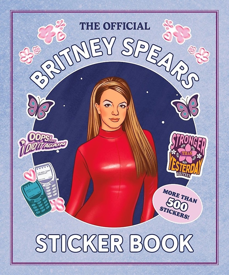 The Official Britney Spears Sticker Book/Product Detail/Crafts & Handiwork
