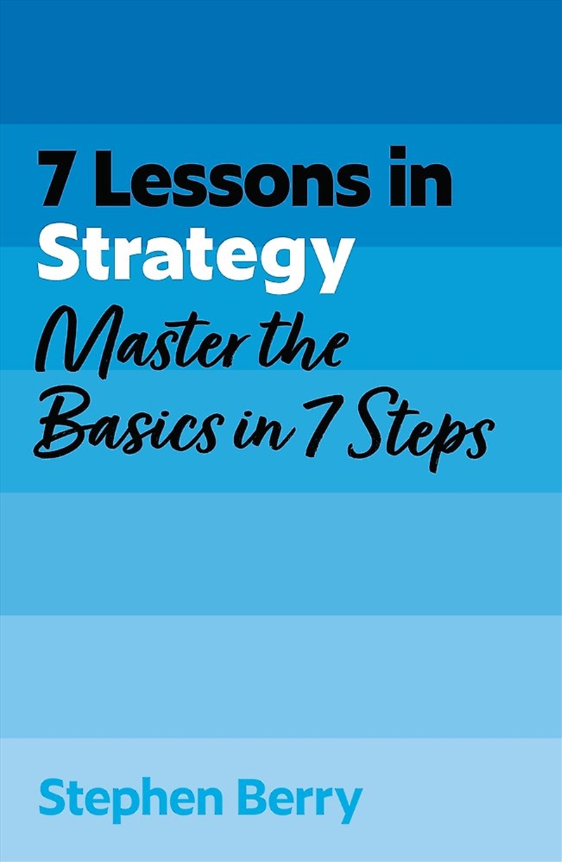 Strategy In A Week/Product Detail/Business Leadership & Management