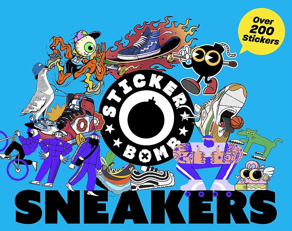 Stickerbomb Sneakers/Product Detail/Kids Activity Books