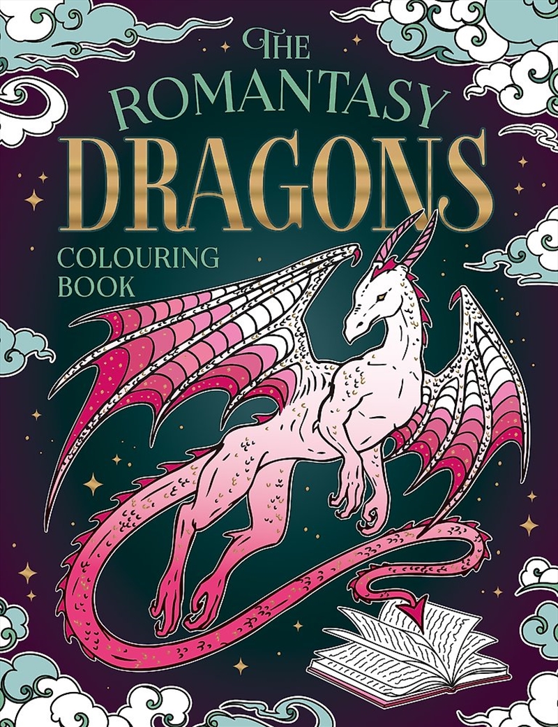 The Romantasy Dragons Colouring Book/Product Detail/Kids Colouring