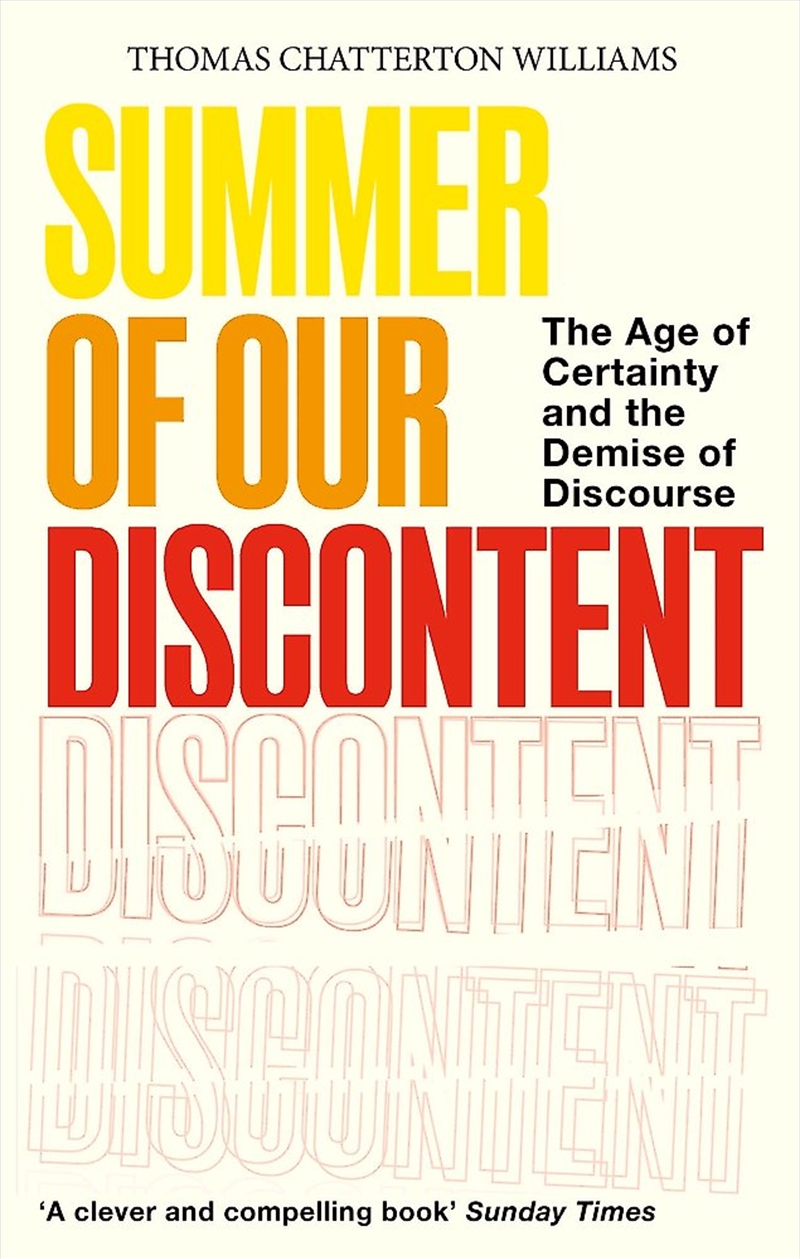 Summer Of Our Discontent/Product Detail/Society & Culture