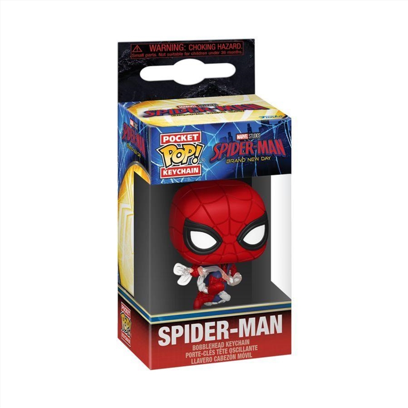 Spiderman: Brand New Day - Spiderman Pop! Vinyl Keychain/Product Detail/Pop Vinyl Keychains
