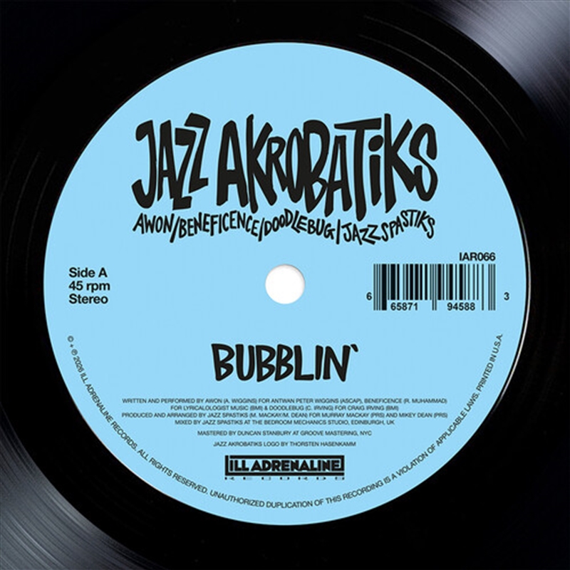 Bubblin'/Product Detail/Hip-Hop