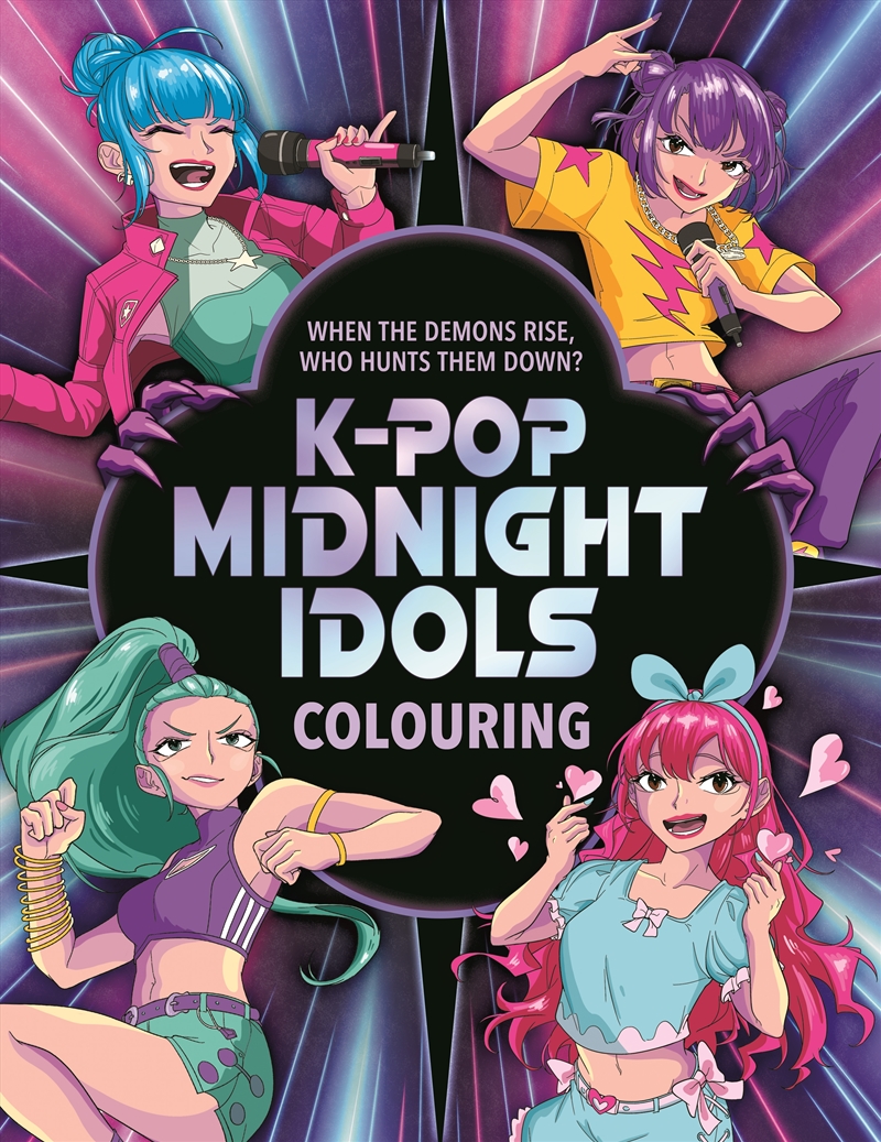 K-Pop Midnight Idols Colouring/Product Detail/Kids Colouring
