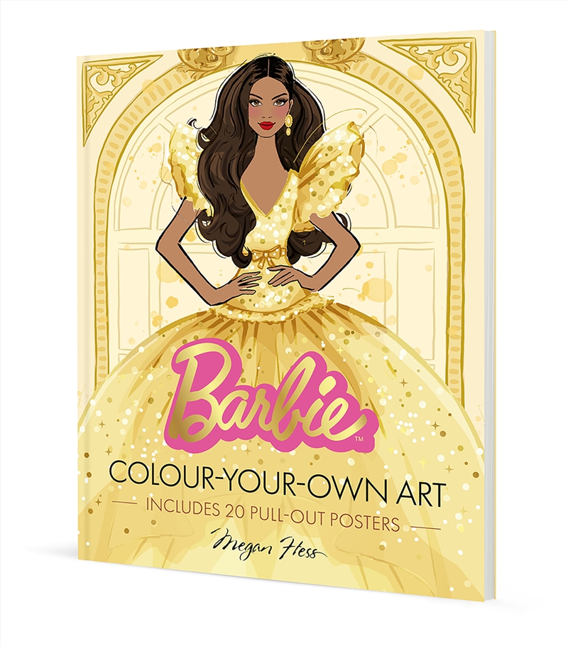 Barbie: Colour-Your-Own Art/Product Detail/Crafts & Handiwork