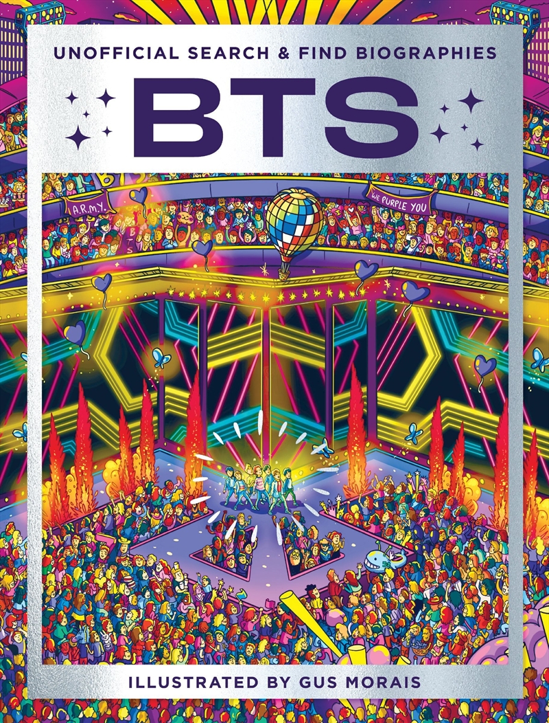 BTS: Unofficial Search-and-Find Biographies/Product Detail/Adults Activity Books
