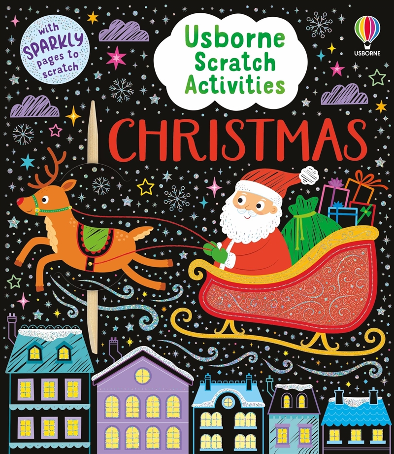 Usborne Scratch Activities Christmas/Product Detail/Kids Activity Books