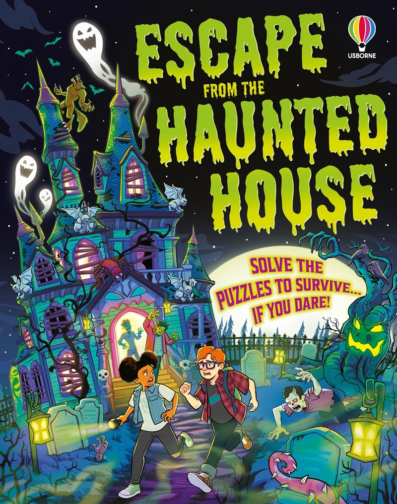 Escape from the Haunted House/Product Detail/Kids Activity Books