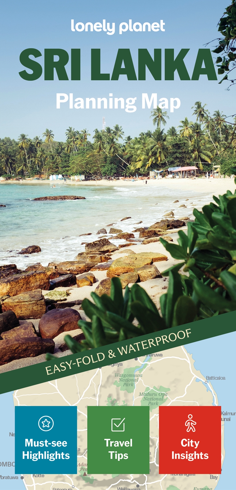 Lonely Planet Sri Lanka Planning Map/Product Detail/Travel & Holidays