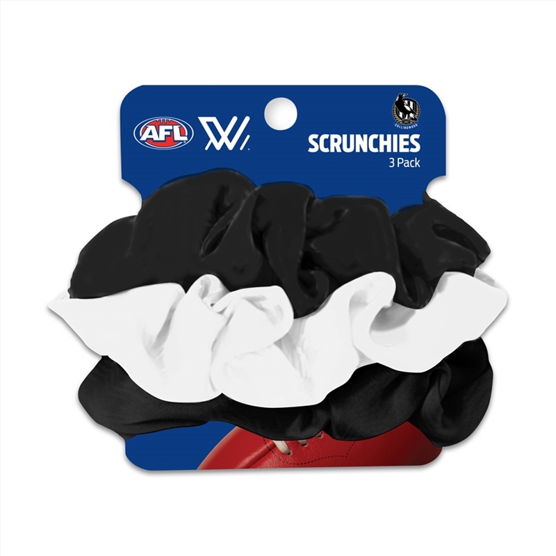 AFL - Collingwood Scrunchies 3Pk/Product Detail/Apparel