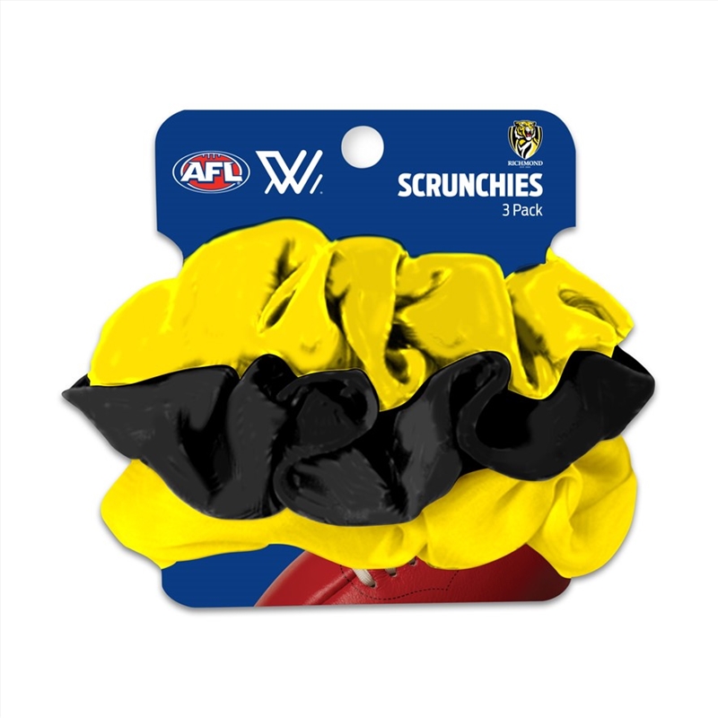AFL - Richmond Scrunchies 3Pk/Product Detail/Apparel