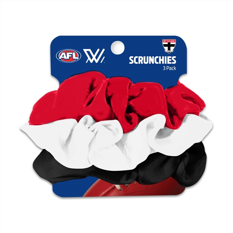 AFL - St Kilda Scrunchies 3Pk/Product Detail/Apparel