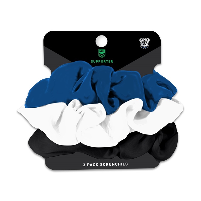 Nrl - Bulldogs Scrunchies 3Pk/Product Detail/Apparel