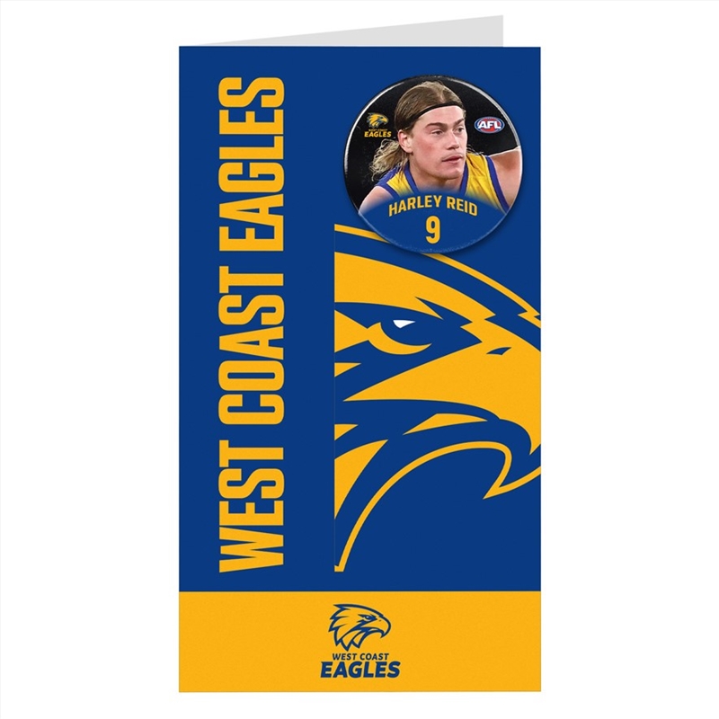 AFL - West Coast Eagles Reid Greeting Card/Product Detail/Greeting Cards
